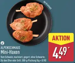Aldi Nord ALPENSCHMAUS Mini-Haxen Angebot