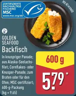 Aldi Nord GOLDEN SEAFOOD Backfisch Angebot