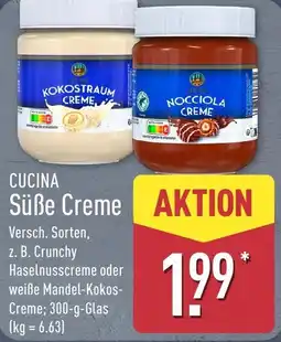 Aldi Nord CUCINA Süße Creme Angebot