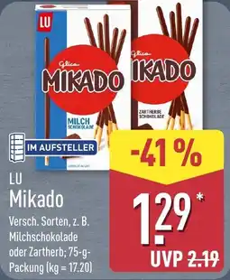 Aldi Nord LU Mikado Angebot