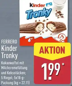 Aldi Nord FERRERO Kinder Tronky Angebot