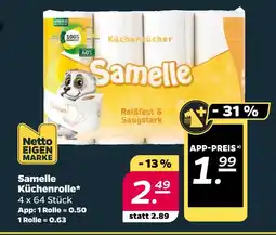 NETTO Samelle küchenrolle Angebot