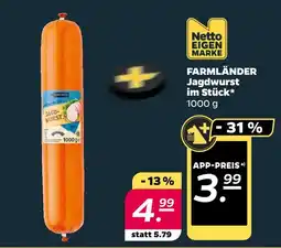 NETTO Farmländer jagdwurst Angebot