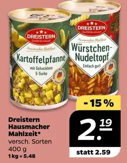 NETTO Dreistern hausmacher mahlzeit Angebot