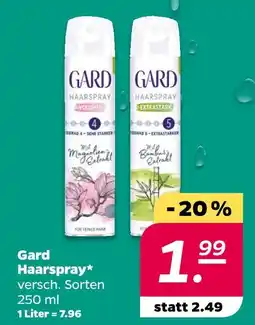 NETTO Gard haarspray Angebot