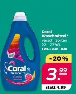 NETTO Coral waschmittel Angebot