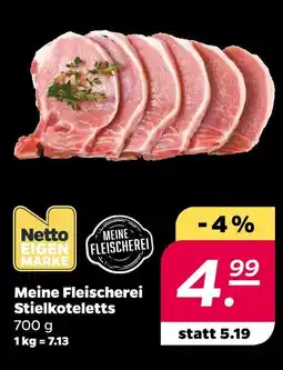 NETTO Meine fleischerei stielkoteletts Angebot