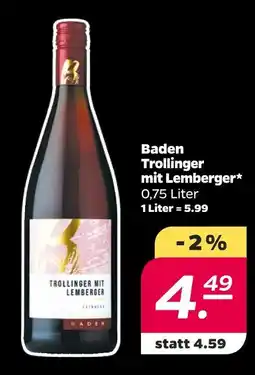 NETTO Trollinger mit lemberger Angebot