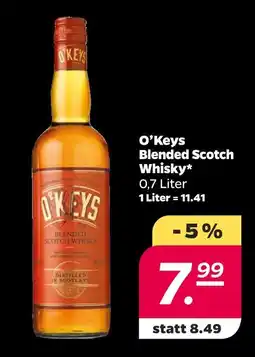 NETTO O'keys blended scotch whisky Angebot