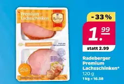 NETTO Radeberger premium lachsschinken Angebot