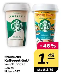 NETTO Starbucks kaffeegetränk Angebot
