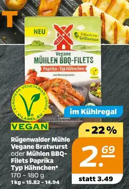 NETTO Rügenwalder mühle vegane bratwurst Angebot