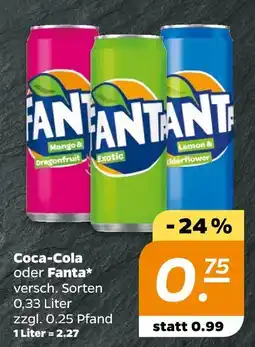 NETTO Fanta coca-cola oder fanta Angebot