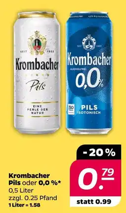 NETTO Krombacher pils Angebot