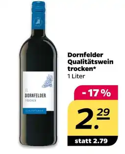 NETTO Dornfelder qualitätswein trocken Angebot