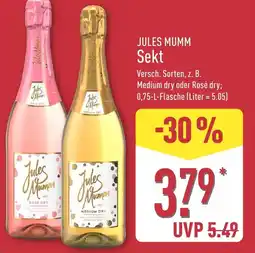 Aldi Nord JULES MUMM Sekt Angebot