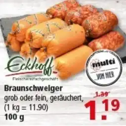 Multi Markt Braunschweiger Angebot