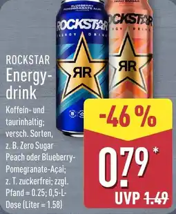 Aldi Nord ROCKSTAR Energy drink Angebot