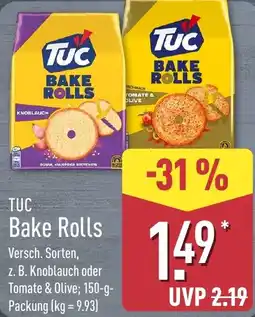 Aldi Nord TUC Bake Rolls Angebot