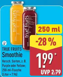 Aldi Nord TRUE FRUITS Smoothie Angebot