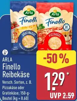 Aldi Nord ARLA Finello Reibekäse Angebot