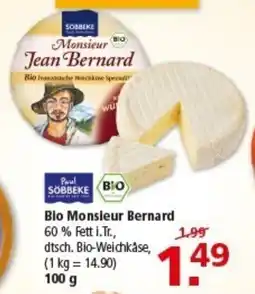 Multi Markt Paul SOBBEKE Bio Monsieur Bernard Angebot