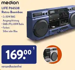 Aldi Nord medion LIFE P66538 Retro-Boombox Angebot