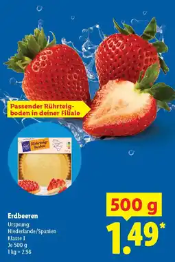 Lidl Erdbeeren Angebot