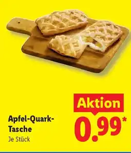 Lidl Apfel-Quark Tasche Angebot