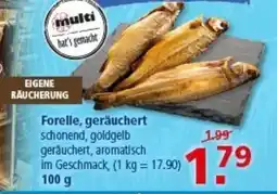Multi Markt Forelle, geräuchert Angebot
