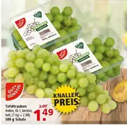 Multi Markt GUT& GUNSTIG Tafeltrauben Angebot