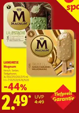 Lidl LANGNESE Magnum Angebot