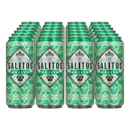 Netto Marken-Discount Salitos Mojito 5,0 % vol 0,5 Liter, 24er Pack Angebot