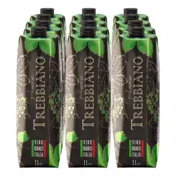 Netto Marken-Discount Piacere Trebbiano Italien Weißwein trocken 10,5 % vol 1 Liter, 12er Pack Angebot