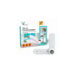 Netto Marken-Discount Vlippy Tür- & Fensterstopper 2er-Set weiß Angebot