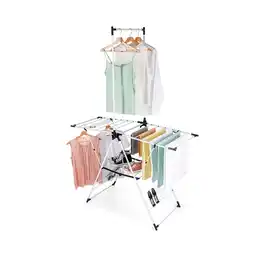 Netto Marken-Discount EASYmaxx Wäscheständer mit Kleiderstange Angebot