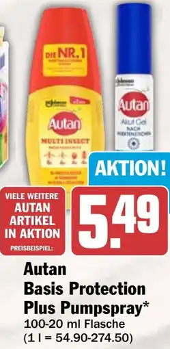 HIT Autan Basis Protection Plus Pumpspray Angebot