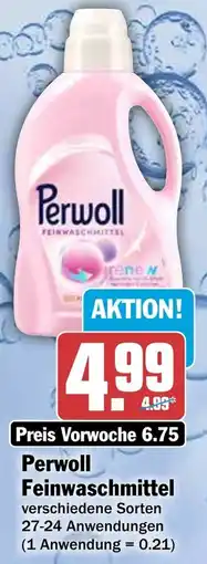 HIT Perwoll Feinwaschmittel Angebot