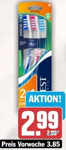 HIT Dr. Best Hoch-Tief Zahnbürste Angebot