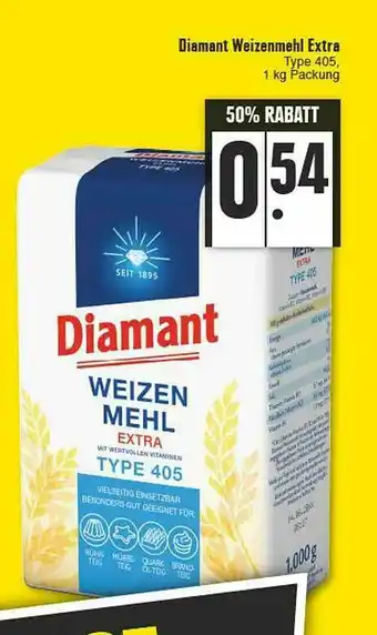 E-Center Diamant Weizenmehl Extra Angebot