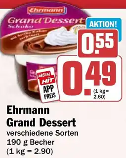 HIT Ehrmann Grand Dessert Angebot