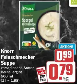 HIT Knorr Feinschmecker Suppe Angebot