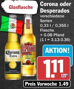 HIT Corona oder Desperados Angebot