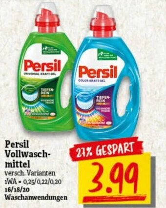 nah & gut Persil Vollwaschmittel Angebot