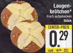 E-Center Laugenbrötchen Angebot