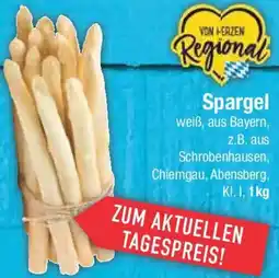 E-Center VON HERZEN Spargel Angebot