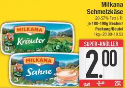 E-Center Milkana Schmelzkäse Angebot