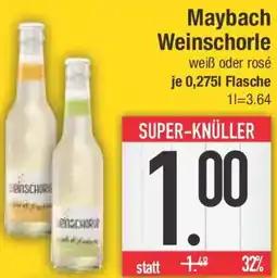 E-Center Maybach Weinschorle Angebot