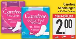 E-Center Carefree Slipeinlagen Angebot