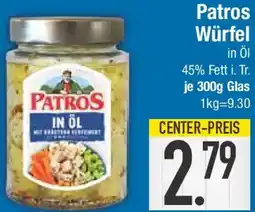 E-Center Patros Würfel Angebot